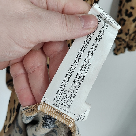 MNG | cheeta print dress - Picture 6 of 6